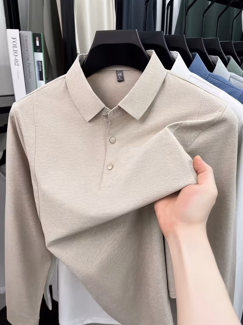 Grey long sleeve top